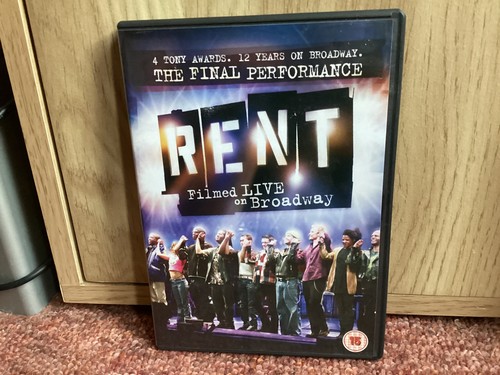 Rent filmed live broadway - on,
