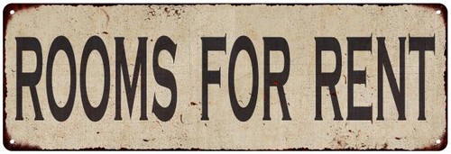 Rooms for rent vintage look - rent,