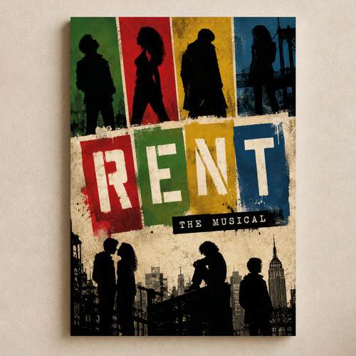 Rent the musical theatre - rent,