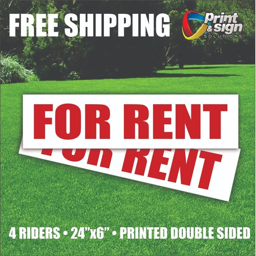 4pc for rent - 6"x24", real