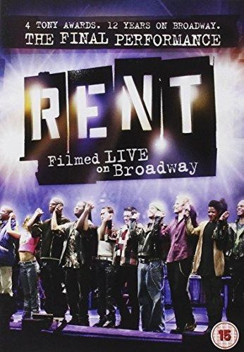 Rent filmed live - filmed, broadway
