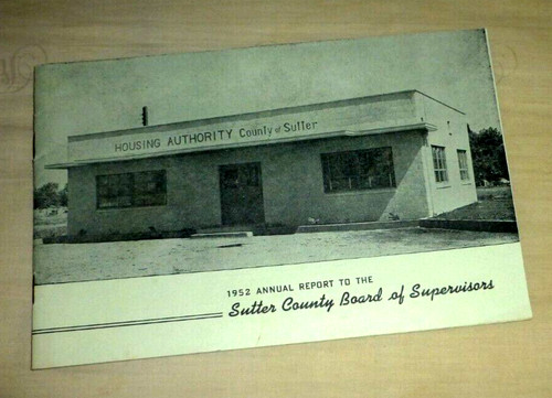 Vintage sutter county - vintage, ca
